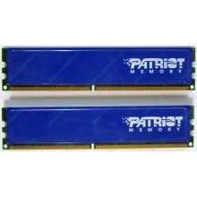 Память 1Gb (2x512Mb) DDR2 Patriot PSD251253381H pc4200 533MHz (Мытищи)